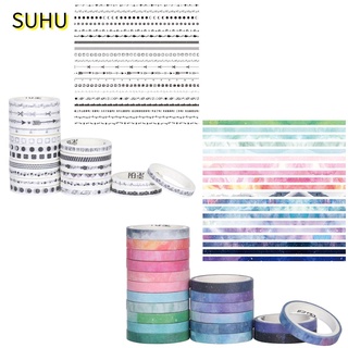 Suhu 40 piezas cinta adhesiva Decorativa Para álbum De recortes/Scrapbook/diario/papelería