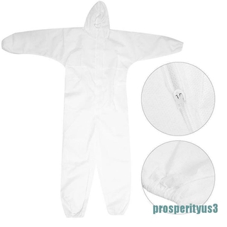 [prosperityus3] traje de hazmat anti-virus protección ropa de seguridad mono desechable lavable f (3)