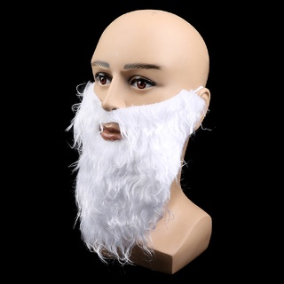 Ifam Party performance props Santa Claus white beard fake Beard Set Xmas Party Decor . (6)