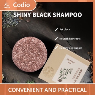 ✿ Shampoo Soap Polygonum Multiflorum Oil Control Nourishing Dark Hair Soothing Scalp Cleansing Soap 55g CODIO