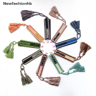 (newfashionhb) bohemia bordado de borla tejida pulseras para las mujeres hecho a mano cuerda ajustable en venta