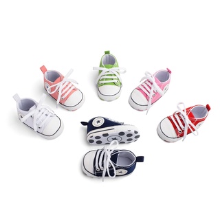 Zapatos De Lona Para Bebé , Antideslizantes , Zapatillas De Deporte (1)