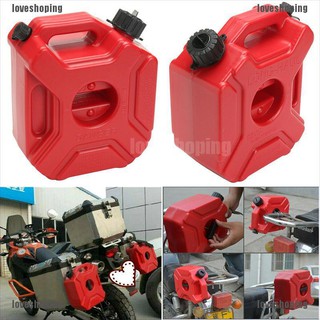 lof motocicleta 3l portátil jerry puede gas plástico coche depósito de combustible gasolina atv utv gokart [my]