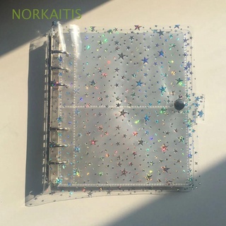 NORKAITIS Bling Cover Photo Album Soft PVC Binders Albums Transparent Star Album Kpop Photo Album 200 Pockets Name Card Album Picture Case 3inch 5inch Collect Book Photocard Holder