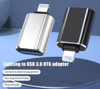 adaptador ios13 para iphone u disk adaptador usb 3.0 cabeza de conversión otg lightning convertidor