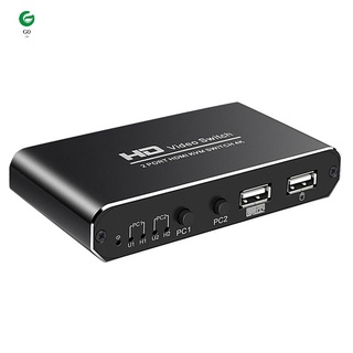 USB HD HDMI KVM Switcher for Mouse Keyboard Print Sharing Device