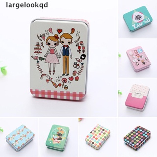 *largelookqd* Cartoon Tin Box Sealed Jar Packing Box Jewelry Candy Storage Cans Coin Gift Box hot sell