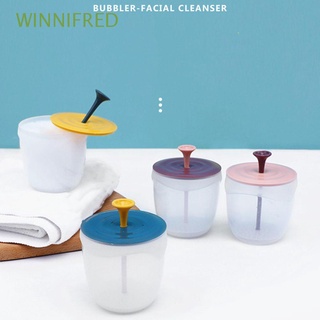 WINNIFRED Home Foam Bubble Maker Cup Travel Bubble Maker Foam Maker Face Washing Body Wash Face Body Clean Tools Skin Care Soap Cleansing Cream Cleansing Cup/Multicolor