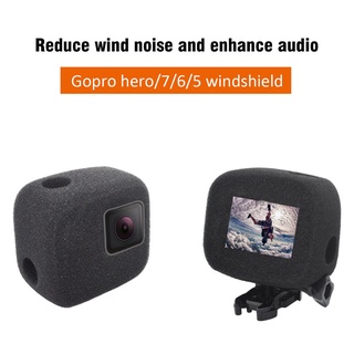 Windslayer funda De reducción De ruidos De Espuma Para Gopro Hero 7/6/5 Windscreen 1207