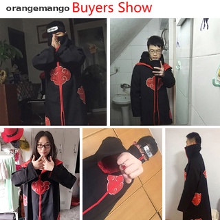 orangemango niños anime naruto cosplay akatsuki capa uchiha fiesta disfraz accesorios trajes cl