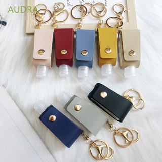 AUDRA High Quality Refillable Bottles Travel with Keychain Holder Cosmetic Container Portable with Bottle Cover Reusable 30ml Hand Sanitizer Bottles/Multicolor