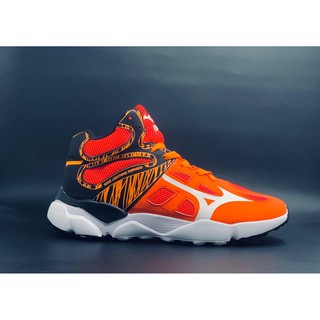 Garantía premium Mizuno naranja voleibol voleibol zapatos más reciente barato hombres mujeres