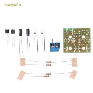MUT 1Set Electrónico DIY Fabricación De Kits De Respiración De La Luz De Reparación De Piezas De Intermitente Lámpara De Circuito Herramientas