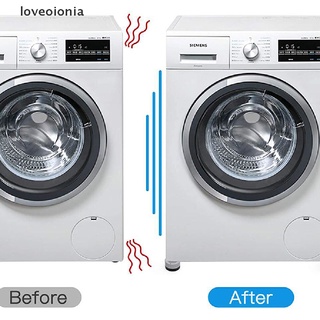 [LONA] 4Pc Washing Machine Anti Vibration Feet Pad Rubber Mat Dryer Fixed Non-Slip Pads DF