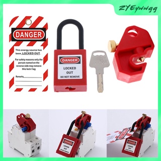 heavy duty industrial mini interruptor interruptor kit de bloqueo herramienta eléctrica rojo