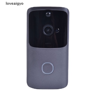 loveaigyo inalámbrico wifi video timbre smart puerta intercomunicador seguridad 720p cámara campana cl (5)