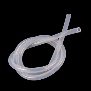[sixhumor] tubo de silicona translúcido transparente de 1 m de grado alimenticio, no tóxico, leche, leche, goma suave cl (5)