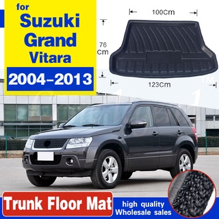 Para Suzuki Grand Vitara 2004-2013 bandeja de forro de carga del coche trasero tronco de carga alfombra de piso alfombra almohadilla protectora de barro