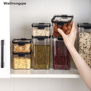wqw> recipiente de almacenamiento de alimentos refrigerador multigrano tanque transparente sellado latas bien
