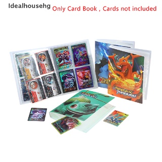 [idealhousehg] álbum de 4 bolsillos pokemon 120 libro de cartas pokemon jugando juego mapa titular venta caliente