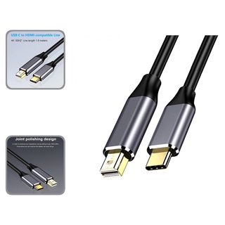 dankan.cl cable adaptador ligero tipo c a mini displayport adaptador de soporte 4k para portátil