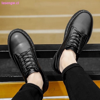 primavera zapatos de cuero de los hombres s británico casual de negocios formal desgaste de los hombres s zapatos de los estudiantes de estilo coreano tendencia de la juventud pequeños zapatos de cuero negro