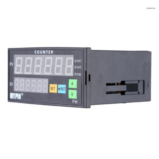 medidor de contador digital ac/dc 90-260v con 1 salida de relé pre-acero (7)