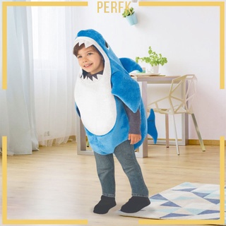 [PERFK] Traje de Cosplay cómodo niños tiburón disfraz para actuaciones de escenario niño