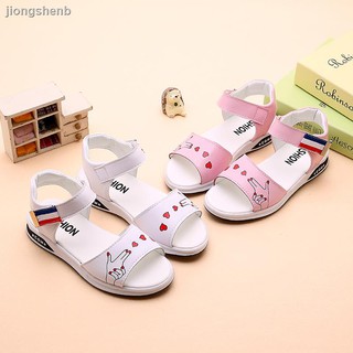 Sandalias para mujer verano 2021 nueva versión coreana para estudiantes de suela plana zapatos de playa CUHK zapatos de princesa de suela (7)