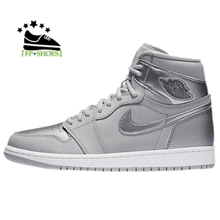 『FP•Shoes』 Nike Air Jordan 1 AJ1 Joe 1 gris plata hombres y mujeres zapatos de baloncesto -DC1788-029 (8)
