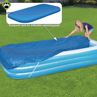 cubierta rectangular de piscina a prueba de lluvia a prueba de viento resistente al polvo protección solar para piscina