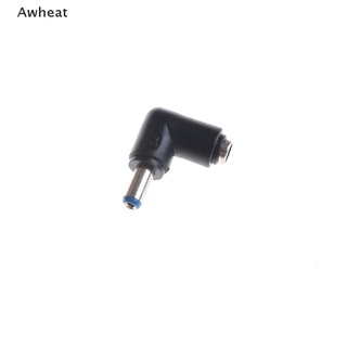 [Awheat] Conector adaptador de ángulo recto DC alimentación mm x mm macho a hembra (1)