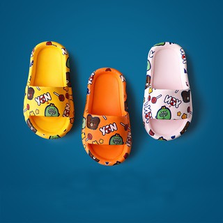 Bebé verano niños lindo jardín zapatos de dibujos animados cerrado dedo del pie sandalias de los niños de la playa zapatilla niño sandalias