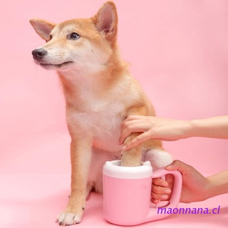 maonn - limpiador de patas para perro, portátil, cepillo de aseo para pies