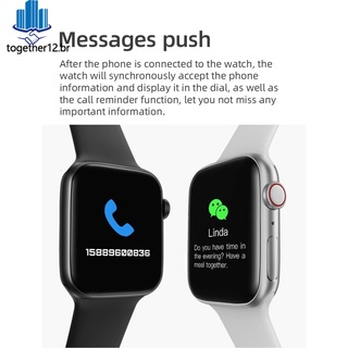 2021 IWO 13 Max X8 Smartwatch Bluetooth Call Stopwatch monitor de frequência (7)
