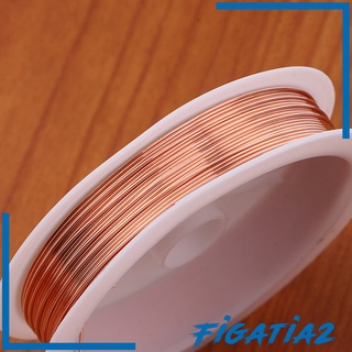 [figatia2] 4 rollos De alambre De Cobre Resistente al alambre De Cobre flexible Para manualidades/joyería