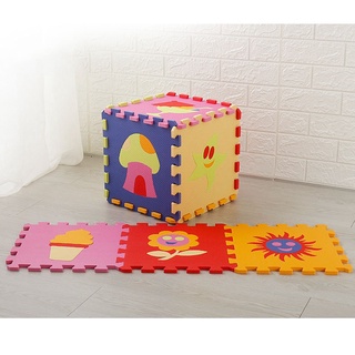 9 piezas bebé eva espuma rompecabezas juego esteras niños alfombras juguetes alfombra niños entrelazamiento ejercicio azulejos niño alfombra b (8)