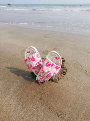 Melissa nuevas sandalias de jalea y zapatillas de suela gruesa palabra impermeable zapatos de playa perezoso zapatillas (8)