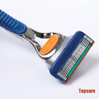 Topsure 1PC organizador de baño caso de los hombres transparente maquinilla de afeitar titular de plástico Univers (2)