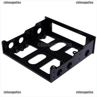 Ctyf Black 3.5" to 5.25" drive bay computer pc case adapter mounting bracket Fine
