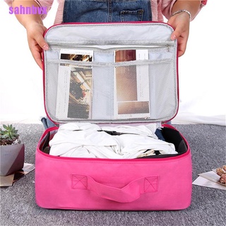 [sahnbvx] bolsa de viaje familiar de gran capacidad maleta maleta impermeable caso bolsa de almacenamiento
