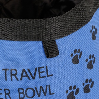 div plegable mascota perro gato plegable viaje camping comida alimentador de agua tazón plato nuevo (2)
