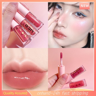 [Ready Stock] Mirror Lip Glaze White And Easy To Color Waterproof Lipstick Water Glass Lip Gloss highert.cl