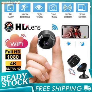 [listo] a9 mini cámara inalámbrica wifi ip monitor de red de seguridad cam hd 1080p seguridad hogar p2p cámara wifi ashless