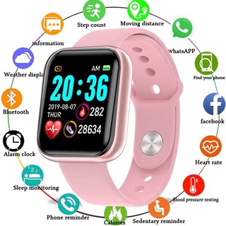 Reloj inteligente (Complete the watch) y68 d20 reloj inteligente con bluetooth usb con monitor cardiaco