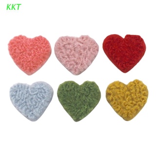 KKT 5 Pcs Baby Wool Felt Cute Love Hearts Newborn Photography Props Decorations Infant Photo Shooting Accessories