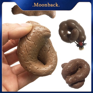 Moon_Descompression juguete alivio del estrés Durable Halloween Prop TPR juguete de descompresión para el día de los tontos de abril