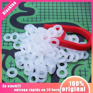 【En stock】110 Pcs White Keycaps Rubber O-Ring Switch Sound Dampeners For Keyboard@blacktea (5)