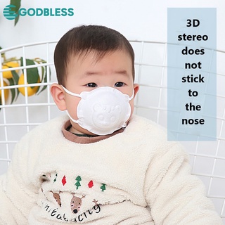 Máscara de bebé recién nacido 3D estereoscópico 0-16 meses bebé y niño [FA]
