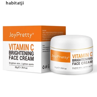 【hab】 Vitamin C Cream Dark Spots Remove Whitening Moisturizing Anti-Aging Cosmetics .